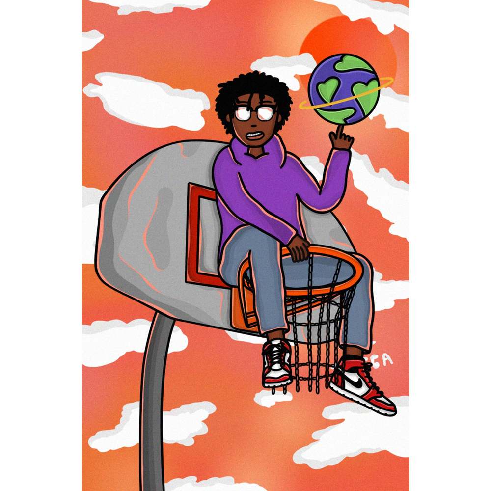 Lil Tecca 'Shooting Hoops' Poster